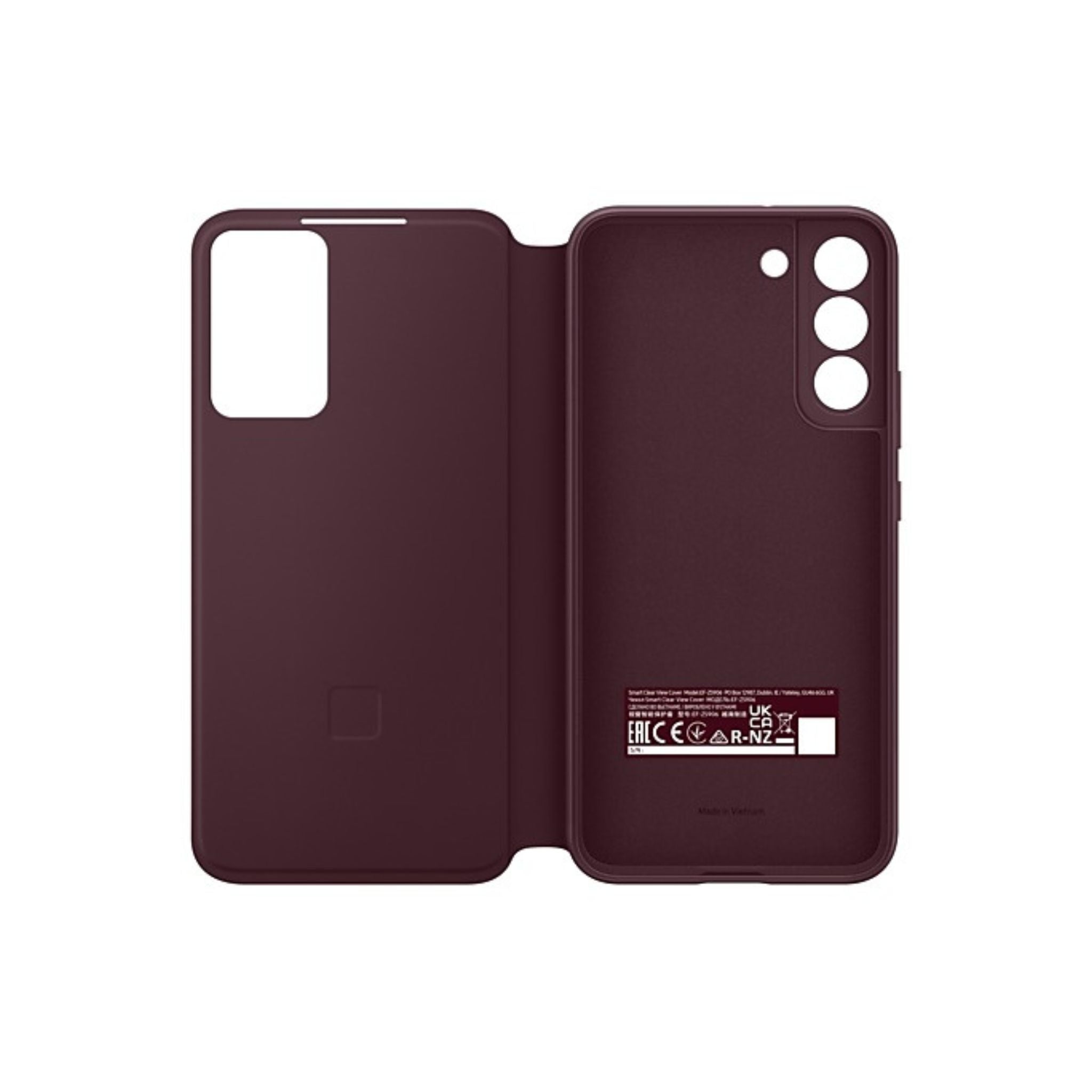 SAMSUNG Galaxy S22+ SMART CLEAR VIEW COVER- ANTI-MICROBIAL COATING (EF-ZS906CEEGWW)