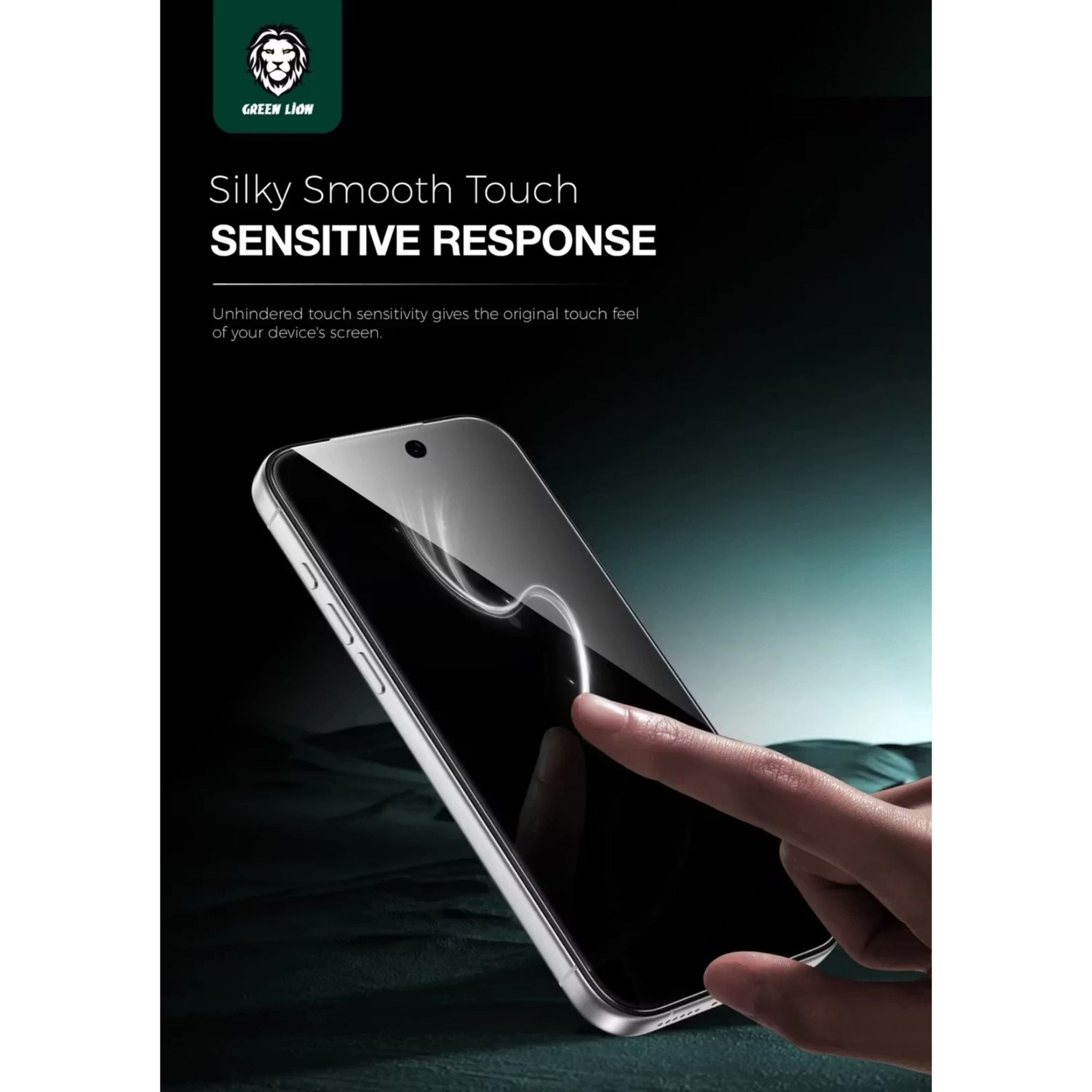 Green Lion 9H Steve Privacy Screen Protector for iPhone 17, Anti-Peeping Glass, 9H Item Hardness, Crystal Clear, Highly Responsive, Privacy Protection, Anti-Fingerprint, Anti-Scratch, Oleophobic Coating, Ultra-Thin - Black