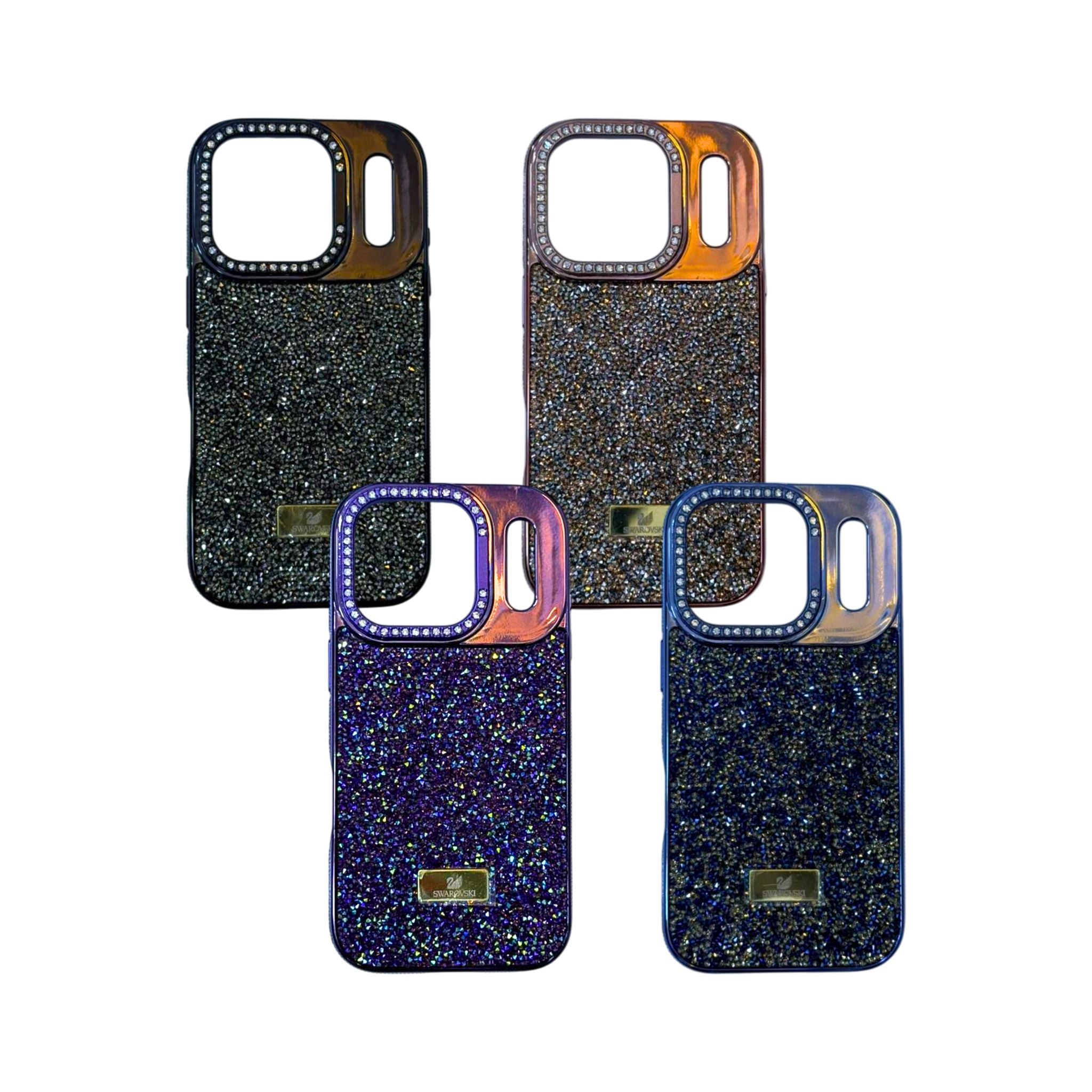 Comie Glitters Stone Phone Case for iPhone 17 Pro