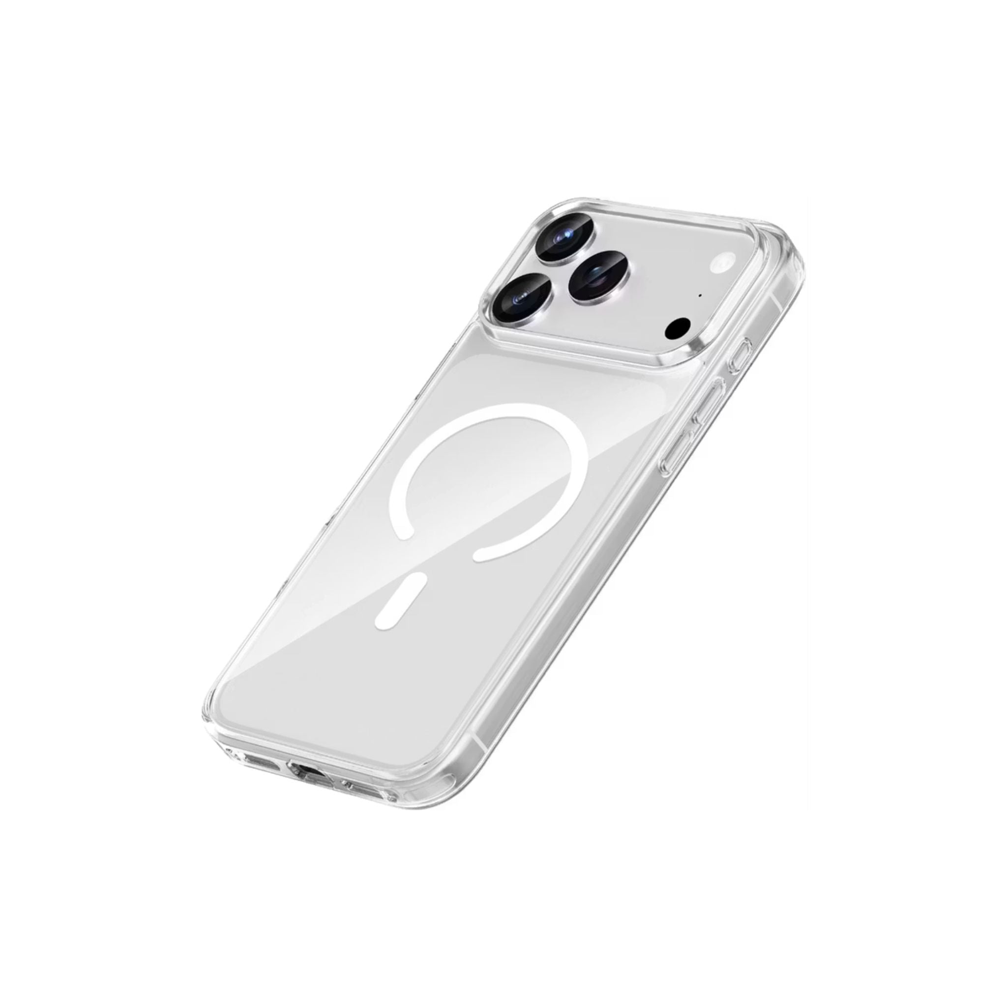 Green Lion MagSafe Crystal Clear Case for iPhone 17 Pro, N52 Strong Magnets, Ultra HD Clarity, Camera Protection, Anti-Scratch, Ultra Drop Protection, Precise Cutouts, Military-Level Protection - Clear