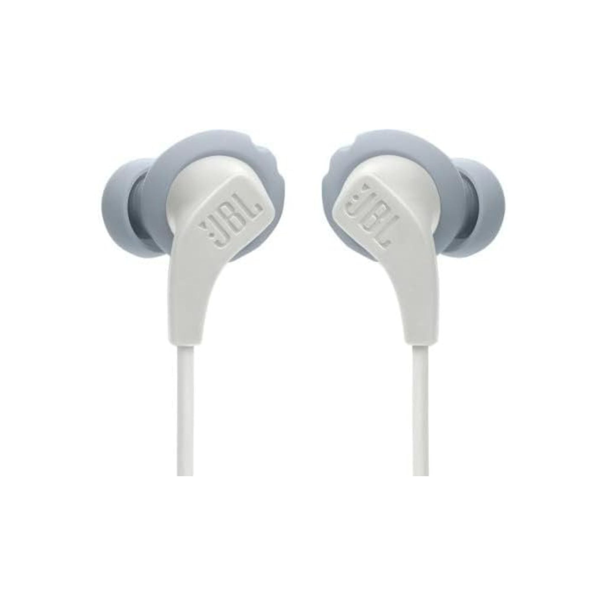 JBL Endurance Run 2 Bluetooth, Wireless In-Ear Sport Headphones, Fliphook, Twistlock and Flexsoft Technology, Sweatproof, 10H Battery, Hands-Free Call, Magnetic Buds - White