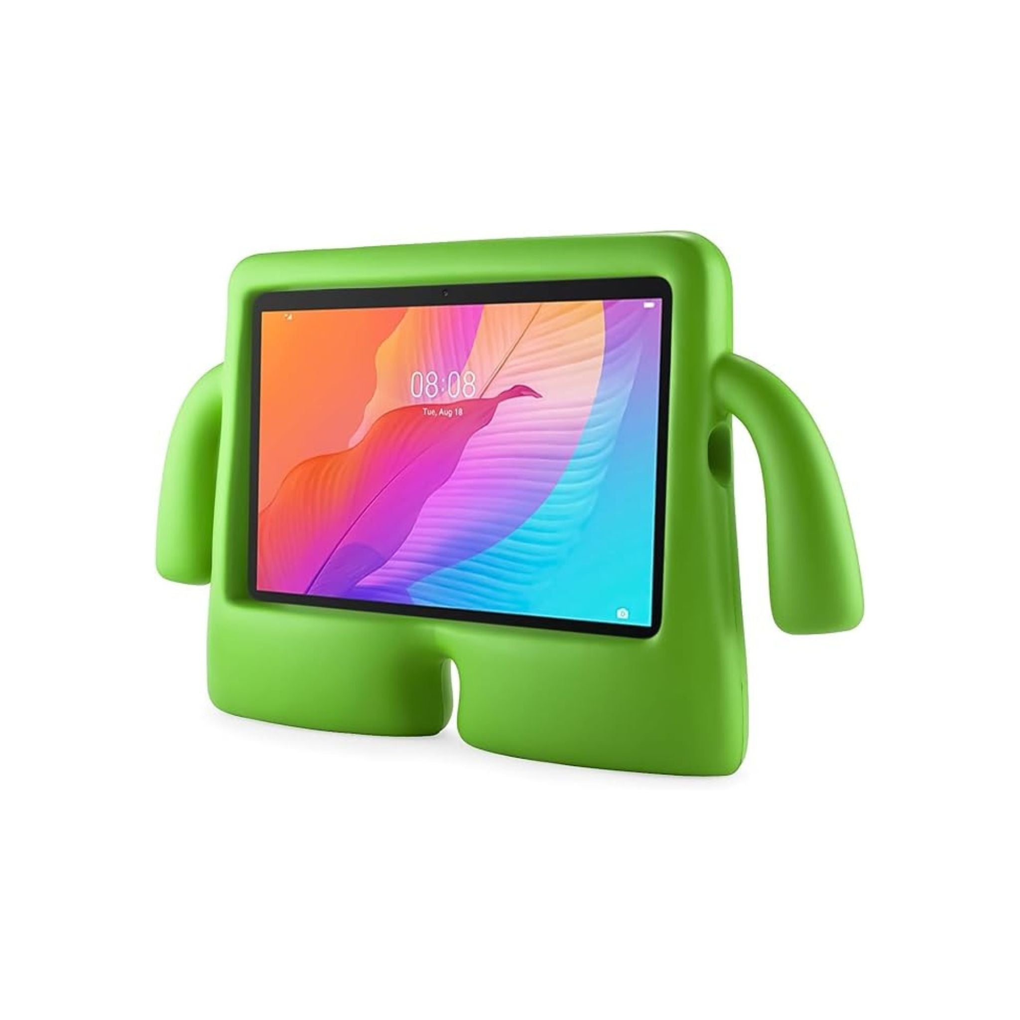 iPad Case Air 5th Generation 4th 10th 10.9 inch Pro 11 2020 2021 2022 Durable Shockproof Protective Cover for Kids Girls Boys - Silicone-Green