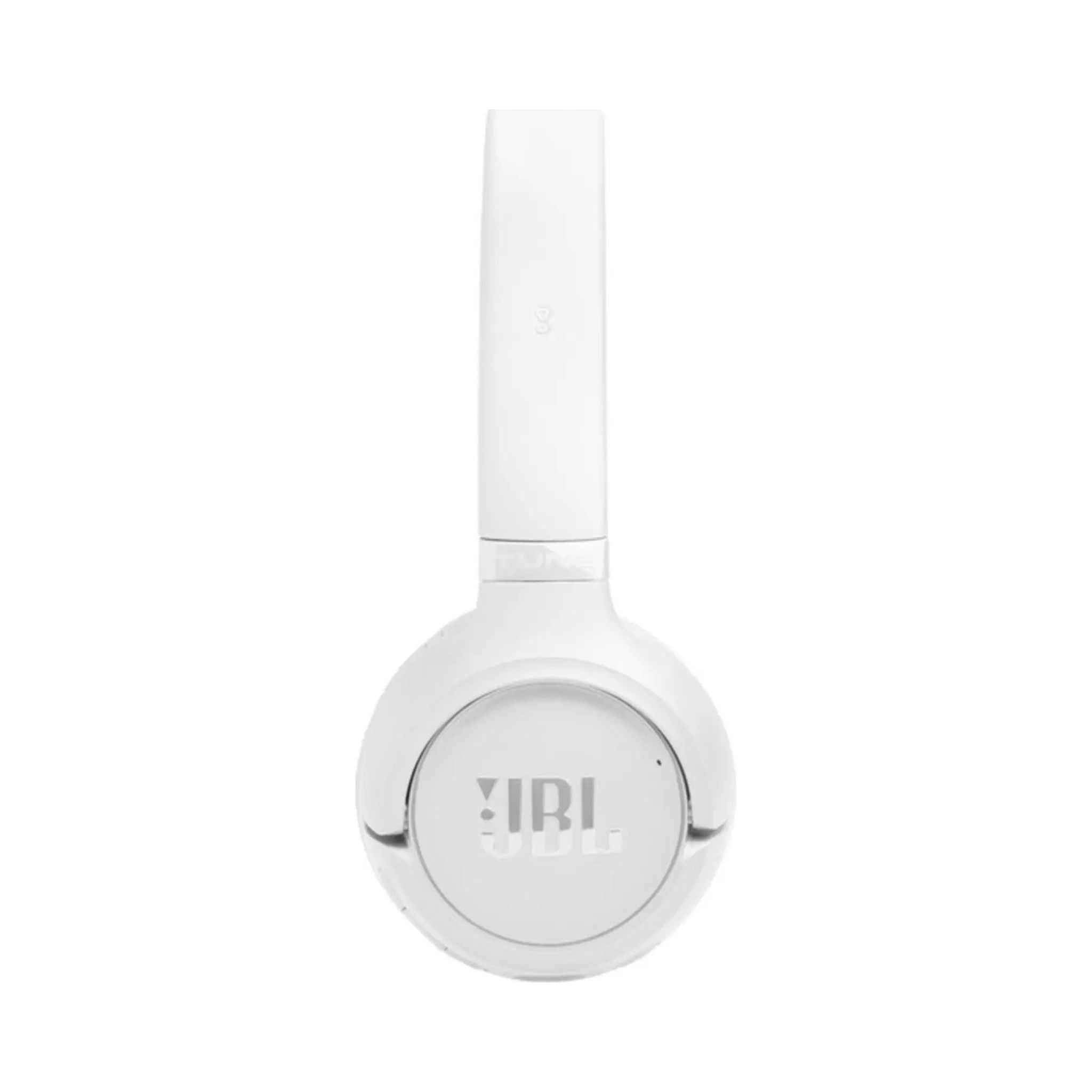 JBL Tune 530Bt Wireless On Ear Headphones Pure Bass Sound 76H Battery Hands Free Call Plus Voice Aware Multi Point Connection Lightweight And Foldable_White