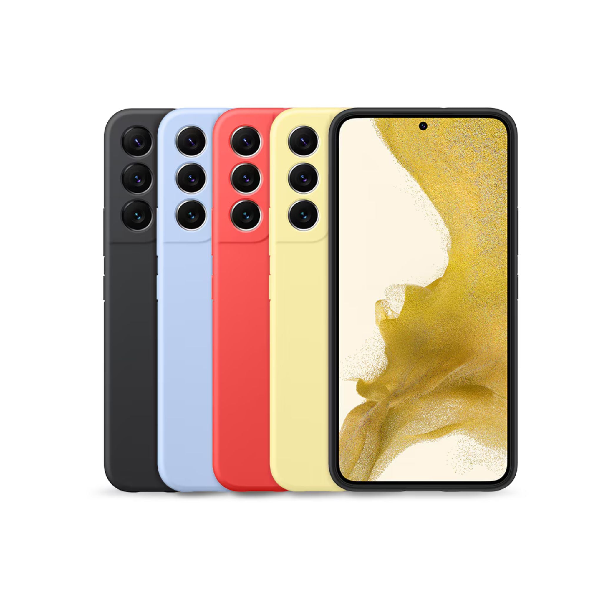 Samsung Galaxy S22+ Silicone Cover-Black
