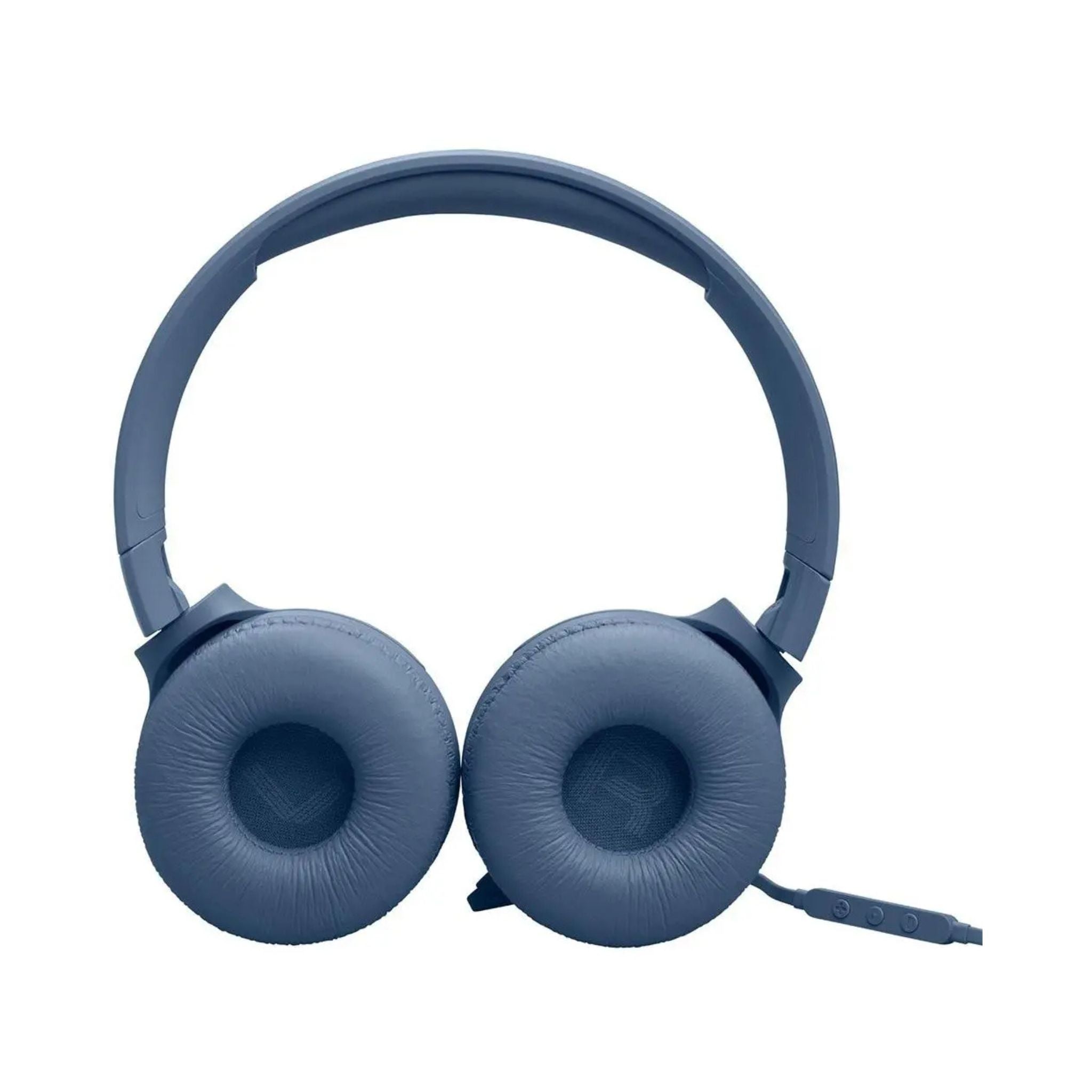 JBL Tune 520C USB-C Wired Headphones, 32mm Driver, Built-in Mic, Hands Free Call, Voice Assistant integration, Foldable, 3 Button Remote, Hi-Res Audio, JBL Pure Bass Sound, Comfort-Blue