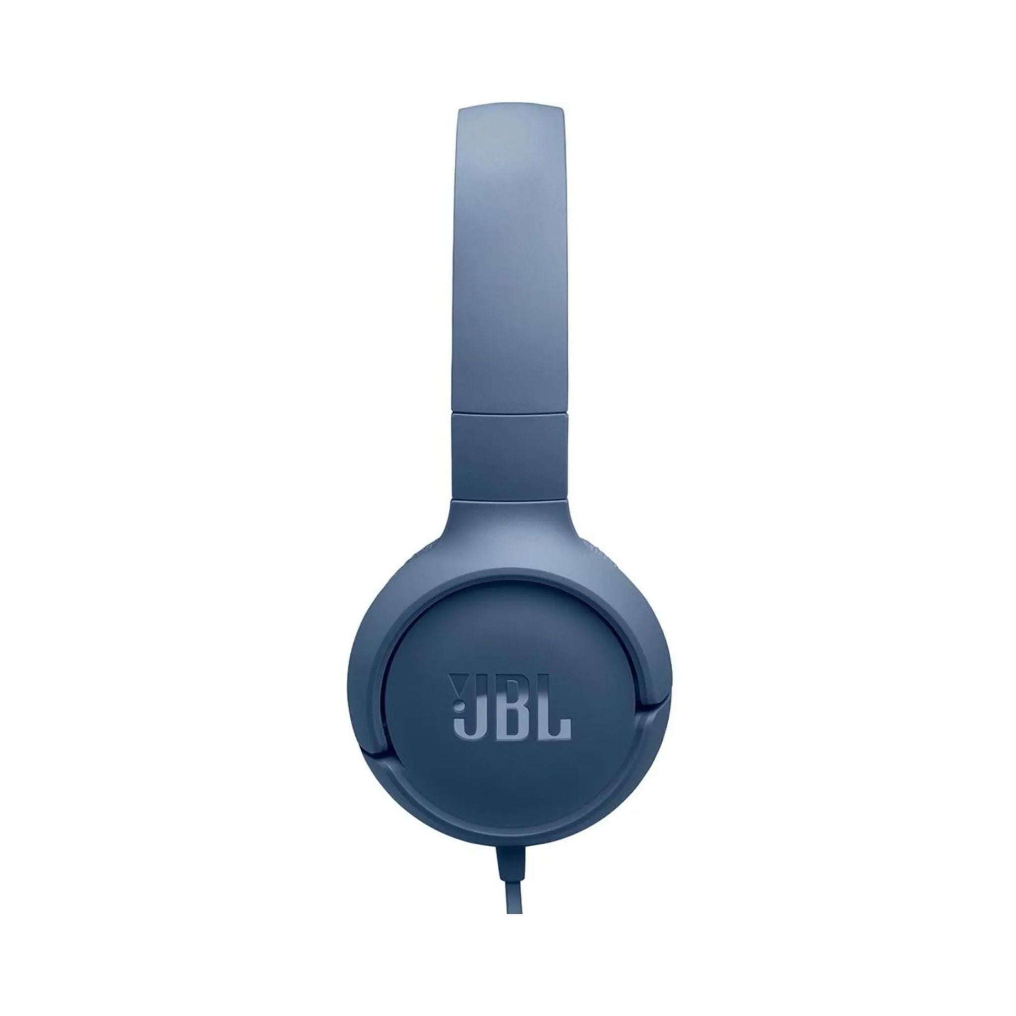 JBL Tune 520C USB-C Wired Headphones, 32mm Driver, Built-in Mic, Hands Free Call, Voice Assistant integration, Foldable, 3 Button Remote, Hi-Res Audio, JBL Pure Bass Sound, Comfort-Blue
