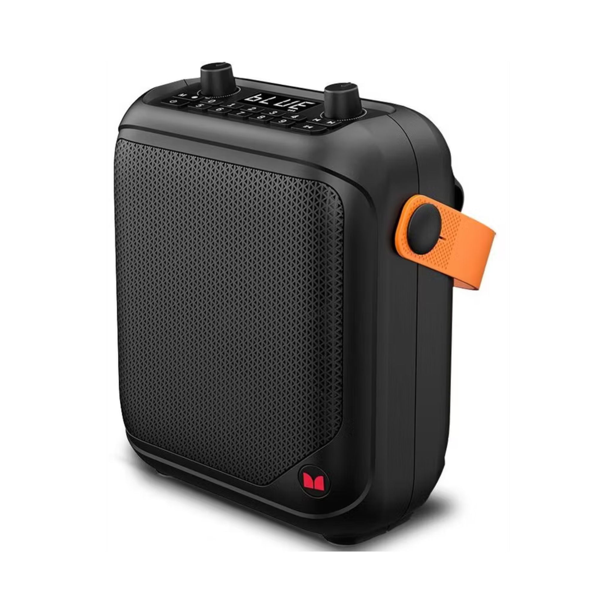 Monster MFS 1 Bluetooth Speaker, Up to 3.5 Hours Charging Time, Bluetooth 5.3, 10m Transmission Range - Black\ Orange