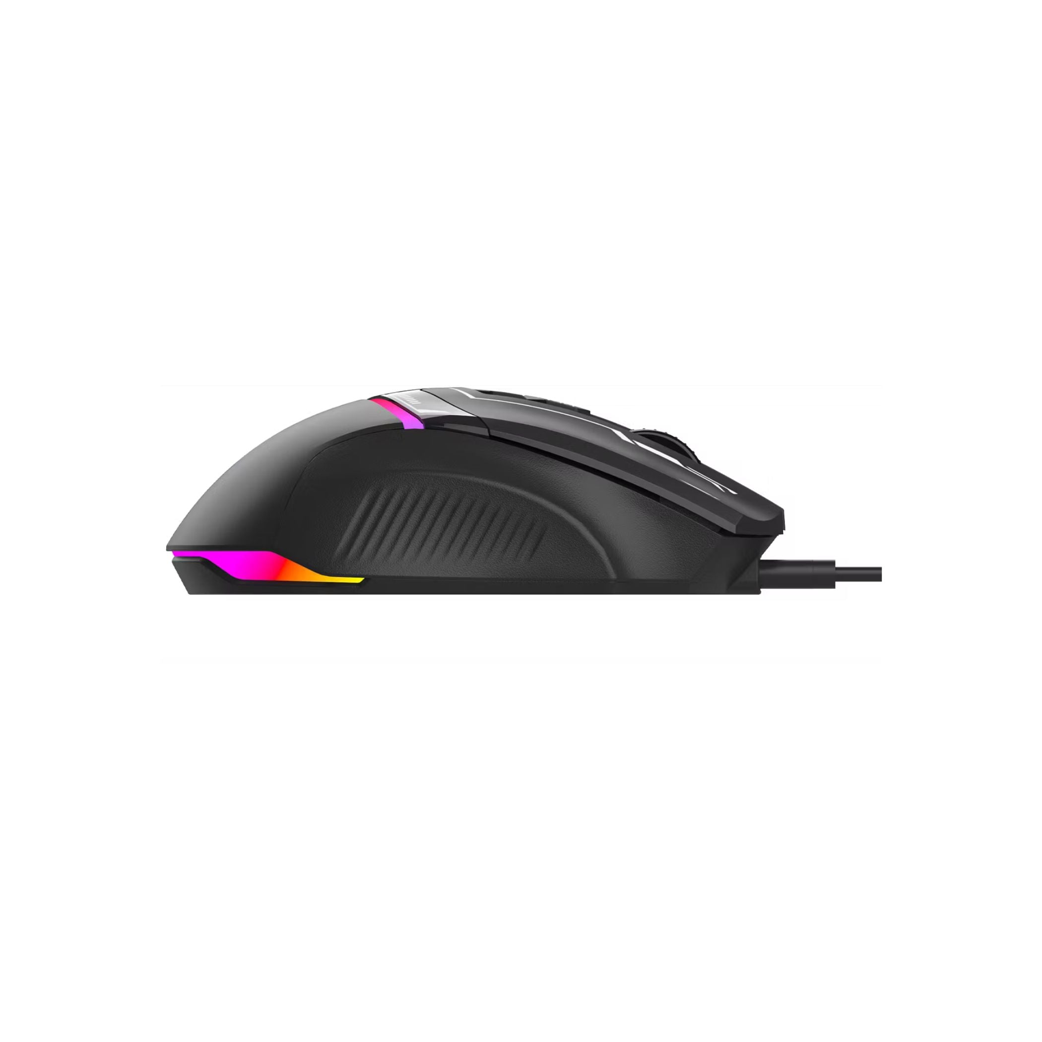 Porodo Gaming 4 in 1 Gaming Kit with Keyboard, Head phone, Mouse and Mouse Pad, Windows and Linux Compatibility, 13 RGB Light Mode - Black