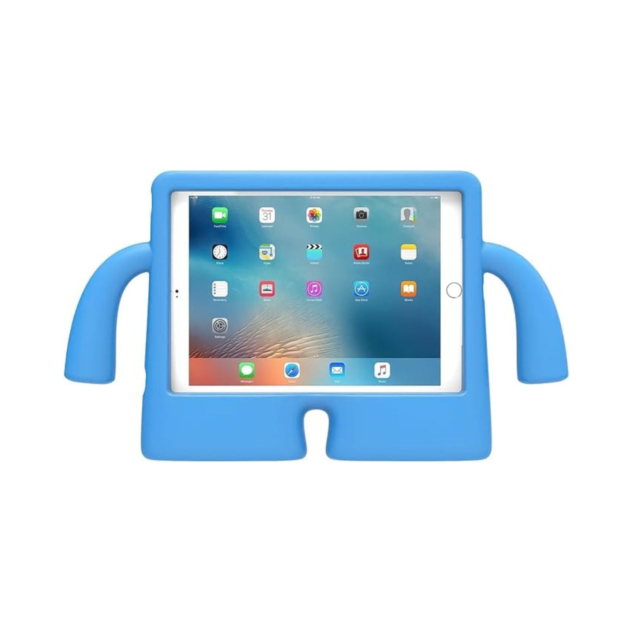 iPad Case Air 5th Generation 4th 10th 10.9 inch Pro 11 2020 2021 2022 Durable Shockproof Protective Cover for Kids Girls Boys - Silicone -Sky Blue