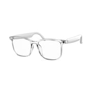 Green Lion Hamburg Smart Glasses with Touch Control, UV400 Protection, Built-in Microphone, Remote Camera & Voice Assistant, Anti-Blue Lenses, Up to 5 Hours Play Time, 1.5-Hour Magnetic Charging Time, 10m Transmission Distance - White