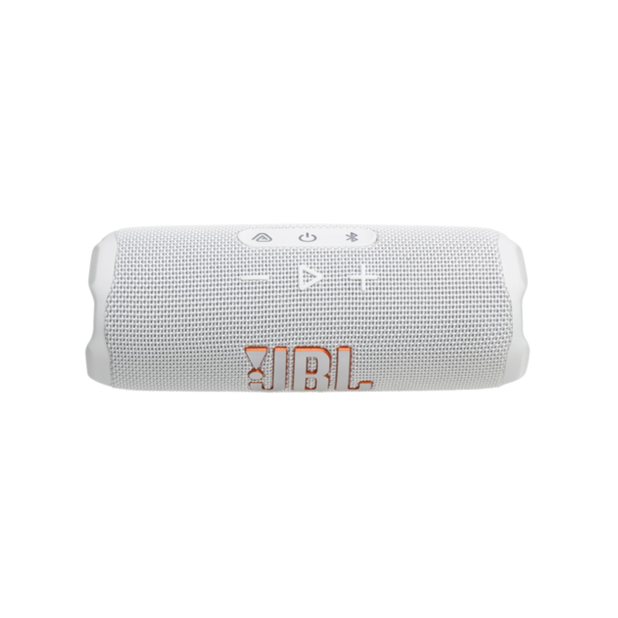 JBL Flip 7 - JBL Pro Sound with AI Sound Boost, up to 16 hours of playtime, multi-speaker connection via Auracast, and waterproof, dustproof, drop-proof design for all adventures – White