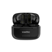 Porodo Soundtec ANC & ENC TWS with Transparent Earbuds, Touch Control, 20 Hours Standby time, 300mAh Case Battery Capacity
