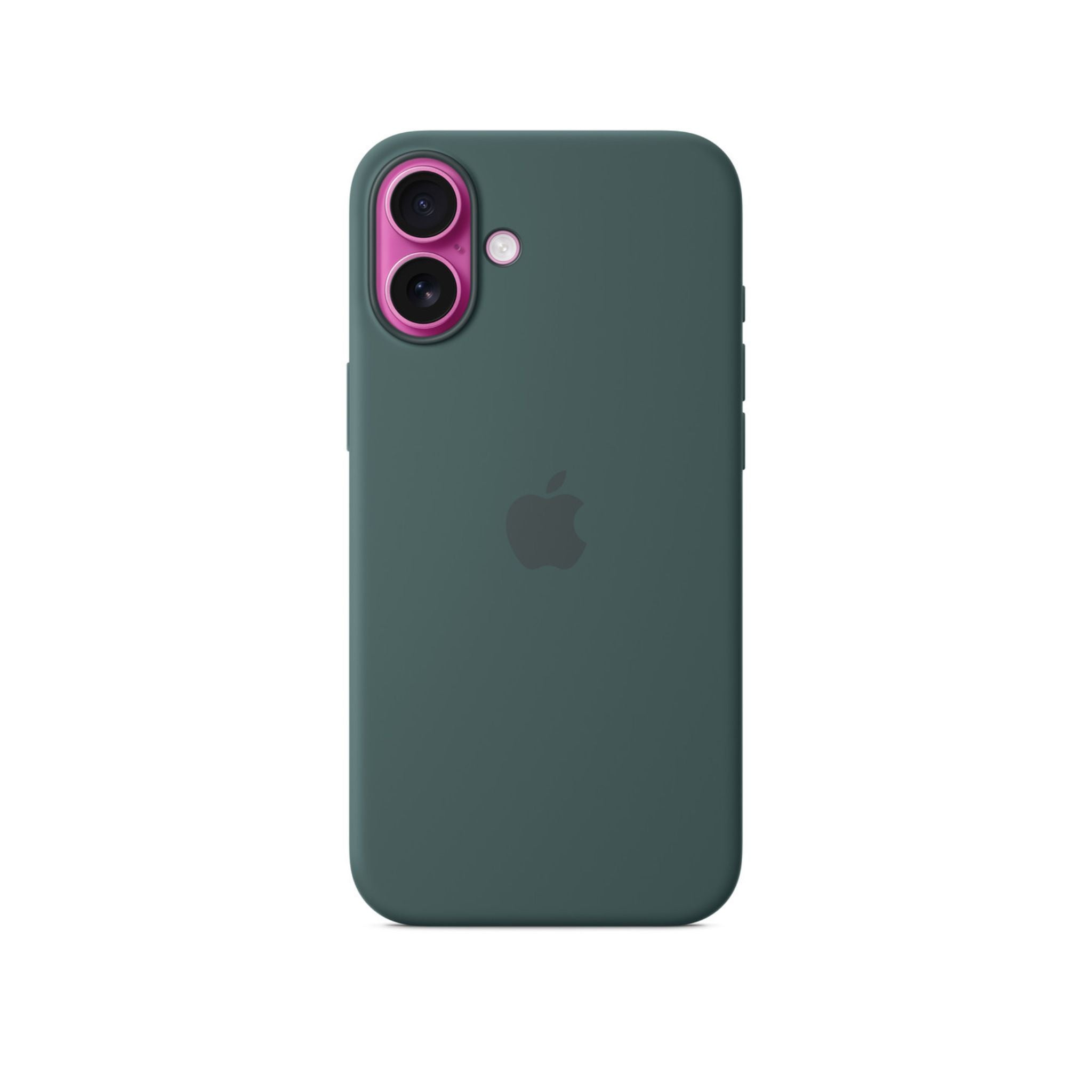 Apple iPhone 16 Plus Silicone Case With MagSafe -MYYH3-Lake Green
