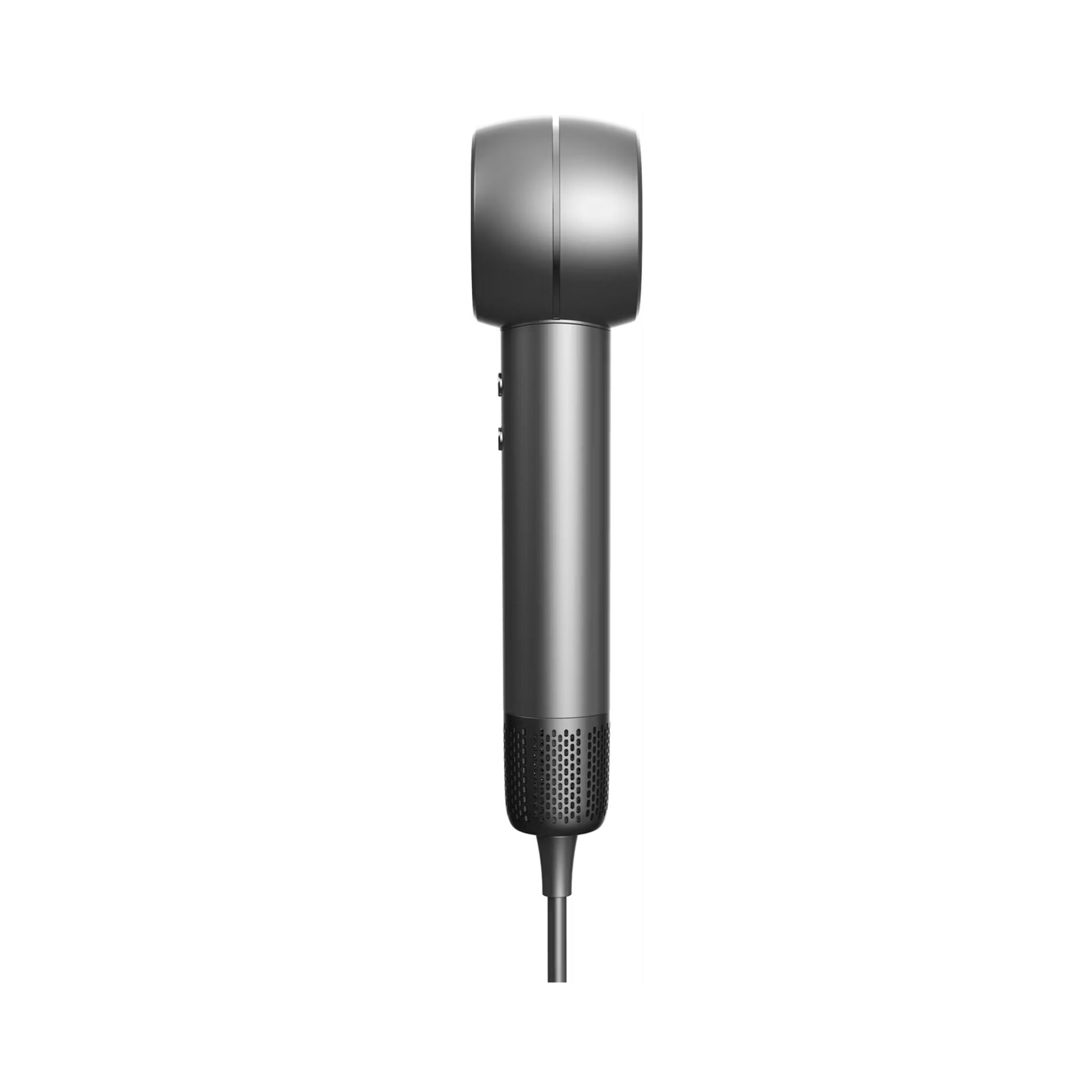 Powerology IonFusion Hot & Cold Hair Dryer, 1400W Rated Power, 65m/s Wind Speed, 4 Temperature Levels, High-Speed Brushless Motor, 1.8m UK 3-Pin Plug - Gray
