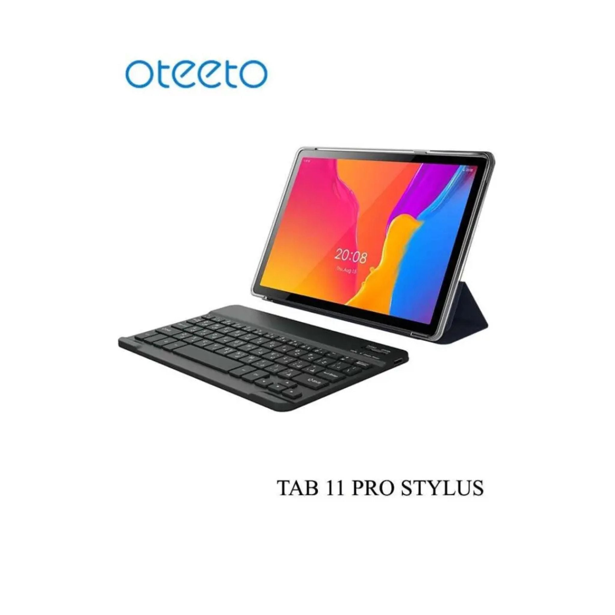Oteeto TAB 11 Pro Stylus 8 GB RAM 512 GB ROM 10.1 Inch Display 5G Android Tablet PC With Wireless Keyboard Stylus Pen and 6000 mAh Battery- Grey