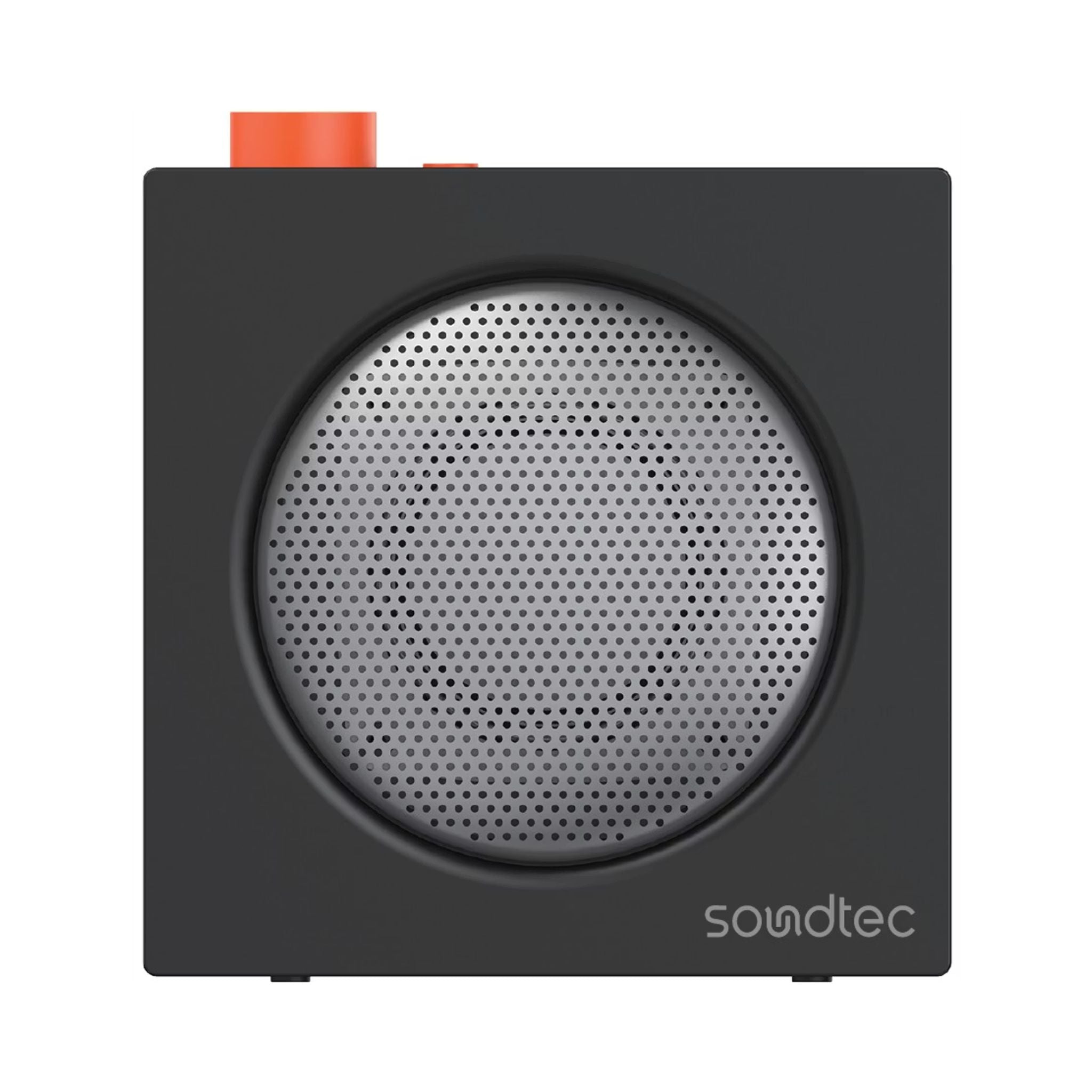 Porodo Mini VibeBox Portable Bluetooth Speaker with TF Card Slot, Up to 6 Hours Play Time, Bluetooth Version 5.4, 10m Transmission Range, 5W Rated Power, Powerful Stereo Sound, Multi-Function Control - Black
