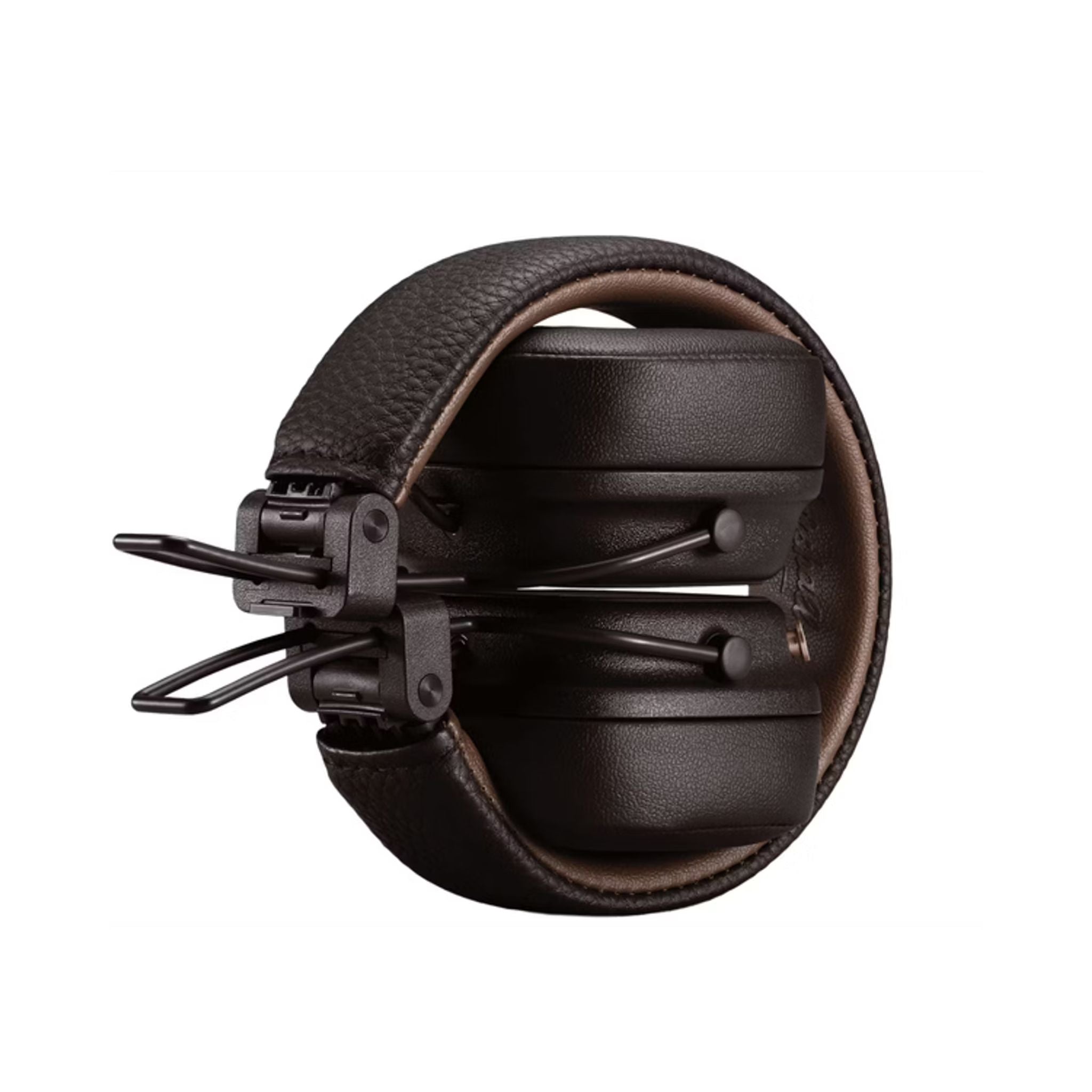 Marshall Major IV On-Ear Wireless Headphones, Foldable Design, 80 Hours of Wireless Play Time, Bluetooth Multipoint Connectivity, Fast & Wireless Charging, Bluetooth Version 5.0, 3 Hours Charging Time, 10 m Bluetooth Range - Brown