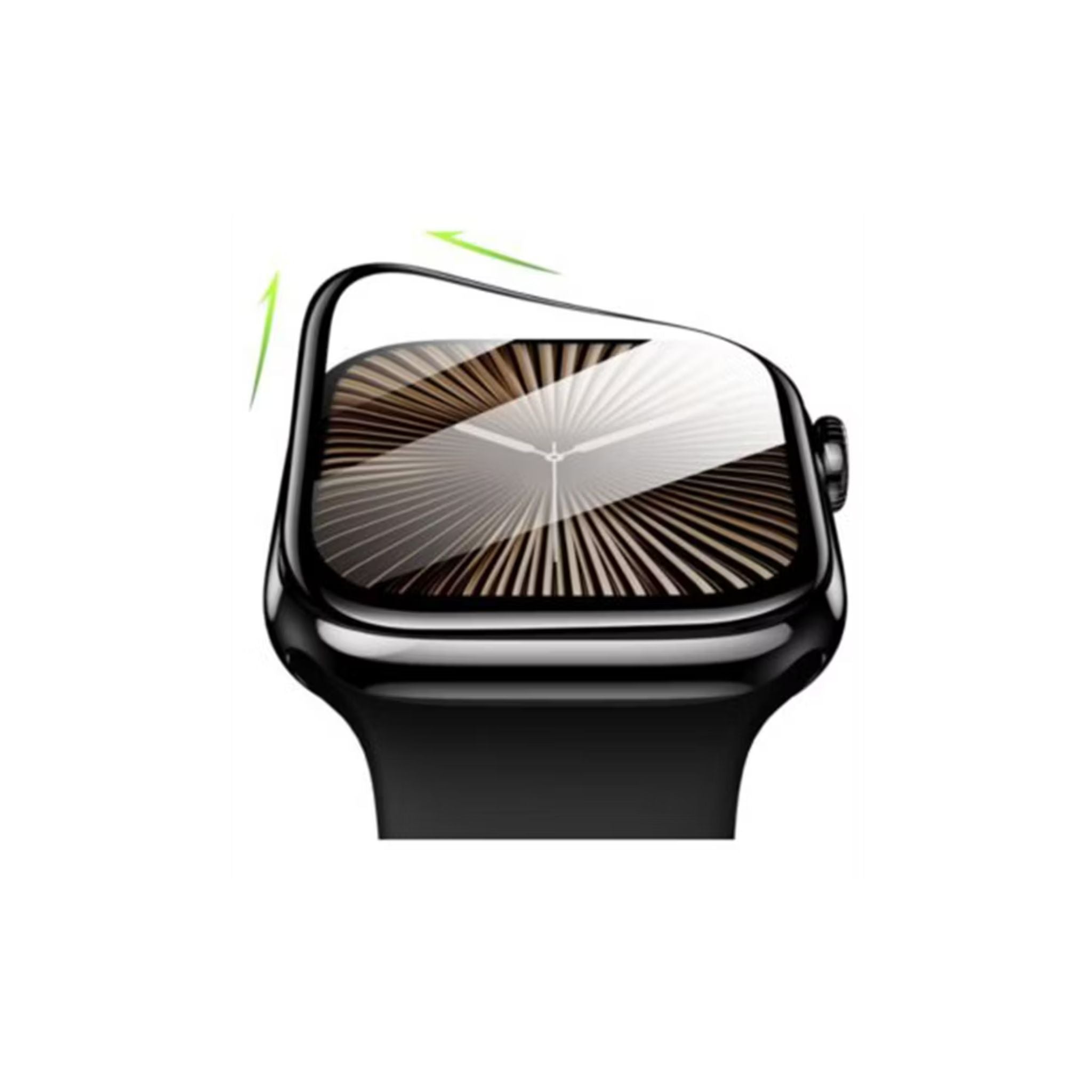 Green Lion 3D UltraFlex Screen Protector for Apple Watch Series 10, 42mm, Anti-Scratch, Easy Installation, Sensitive Touch, 360° Protection, HD Clarity, Anti-Fingerprint - Clear