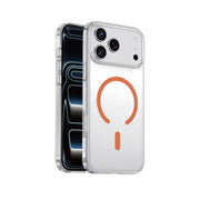 Green Lion Coral Delgado Case for iPhone 17 Pro Max, MagSafe Compatible, Slim & Lightweight Design, Camera Protection, Comfortable Grip, Anti-Yellowing & Anti-Scratch - Orange