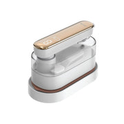 Green Lion GX288 Mini Iron with Steam Function, 170mL Tank Capacity, 10 Minutes Steam Duration, 120°C Temperature, Digital Display - White