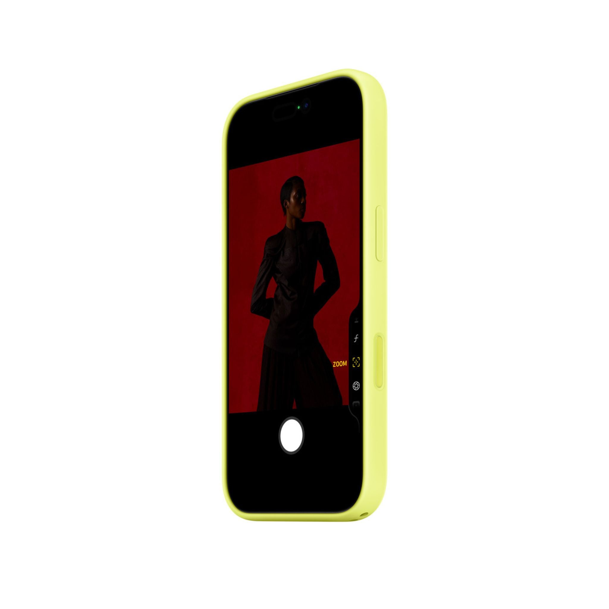 Apple iPhone 17 Pro Silicone Case with MagSafe – Neon Yellow