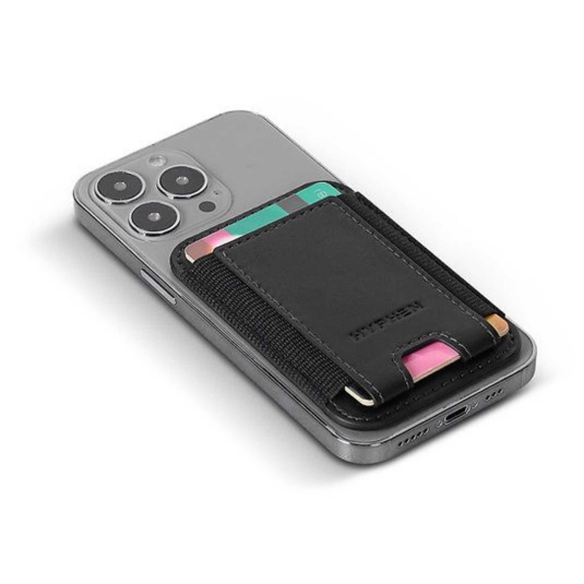 Hyphen Daytona Wallet with Easy Access Pocket - Black