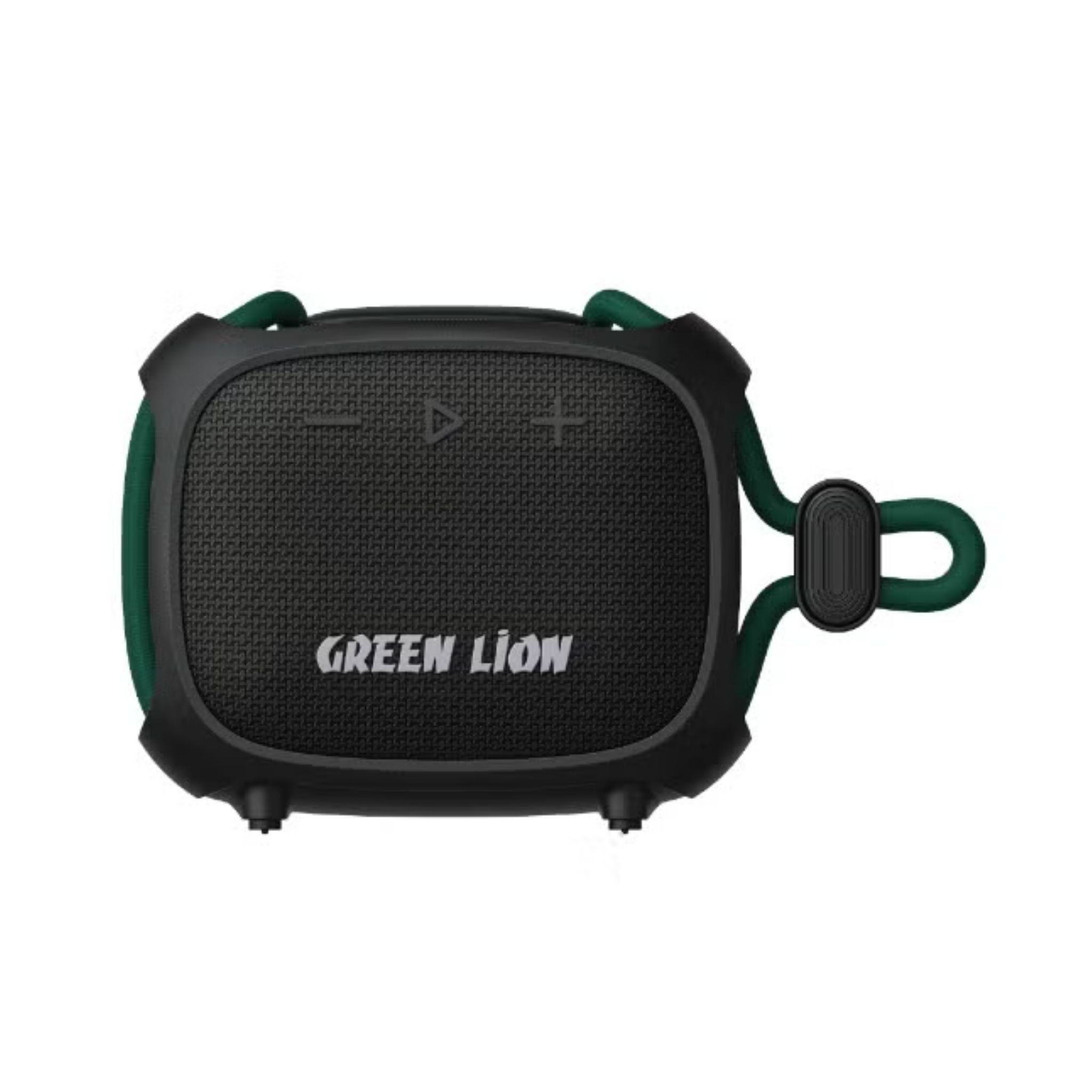 Green Lion Alps Pro Portable Bluetooth Speaker 8W with Bluetooth 5.3, IPX7 Waterproof, True Stereo Pairing, Boost Mode, USB-C Charging-Black