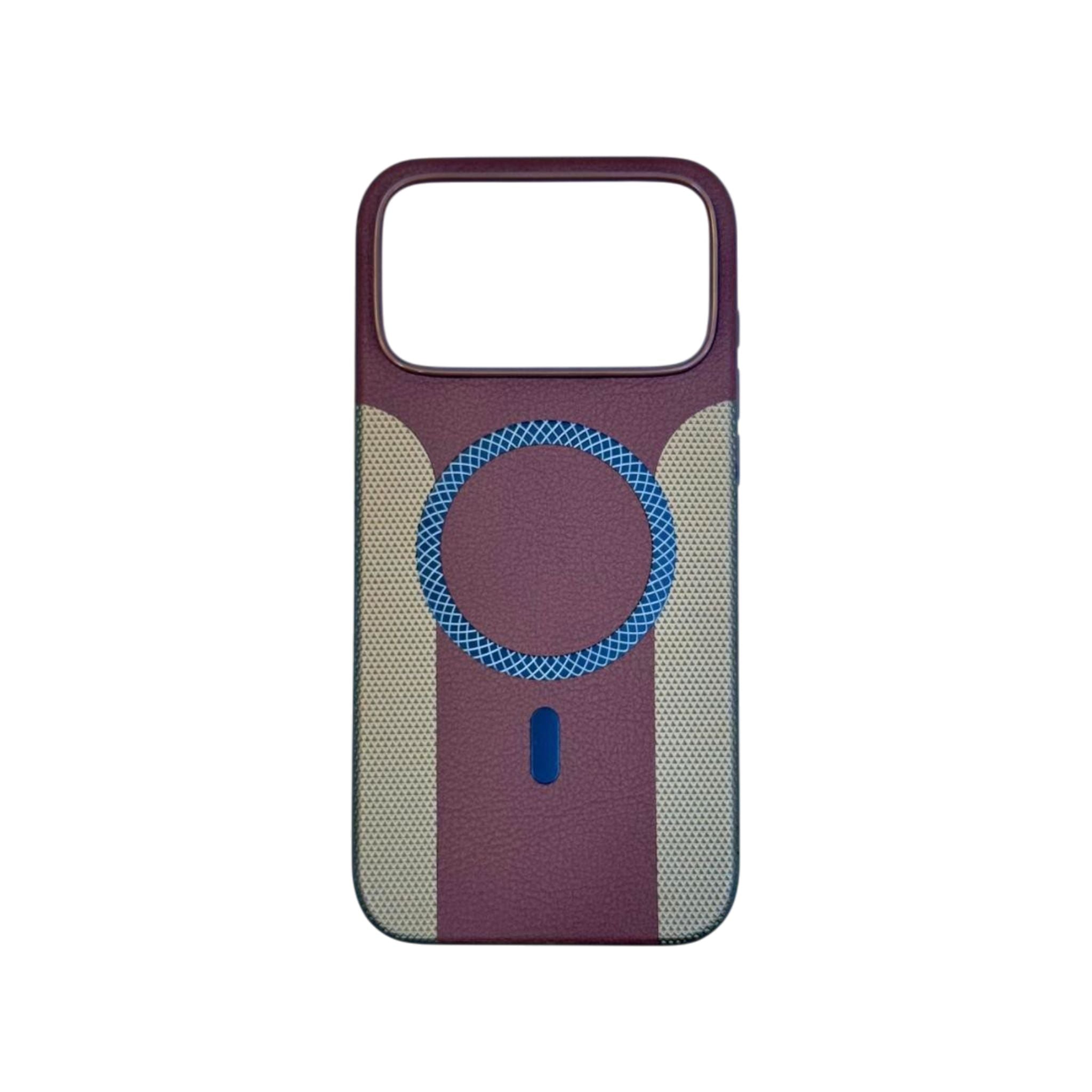 Maxora iPhone 17 Pro Max Leather Case Magsafe
