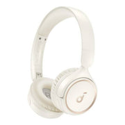 H30i Wireless Over-Ear Headphones – 70H Battery Bluetooth Ultra-Light App Customizable EQ White - Soundcore by Anker